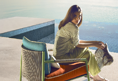 Norman Baštenska fotelja